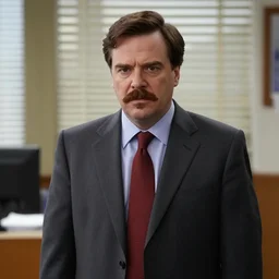 stalin as The Office tv show character, Dwight