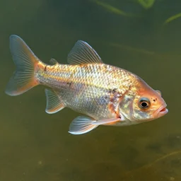 a photo showing a malformed tench