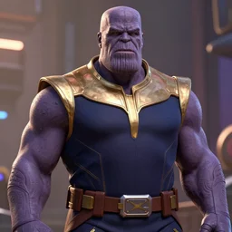 Steve Harvey is Thanos, hyperdetailed, artstation, cgsociety, 8k