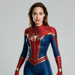 angelina jolie as a spider - woman. highly detailed, 4 k, digital art, trending on artstation.