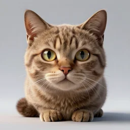 cat, octane render
