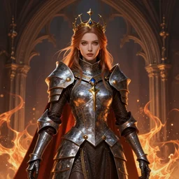 Alchemy Imperial Princess knight gothic girl, volumetric lighting, digital painting, highly detailed, artstation, sharp focus, illustration, concept art, ruan jia, steve mccurry, amazing composition, fractal flame, gothic arch frame