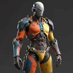 humanoid, trending on artstation, deviant art, ue 5, octane render, intricate details, highly accurate, studio, vibrant colors