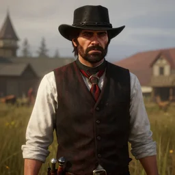 Billy Herrington in Red Dead Redemption 2