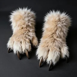 fursuit gloves, taxidermy claws