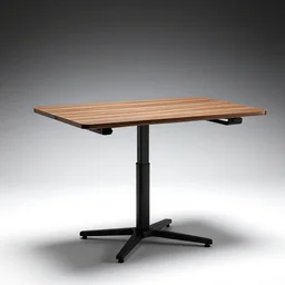 standing desk, high detail macro photography, isolated on a pure white background, centered, entire object in frame, sharp focus, soft studio lighting