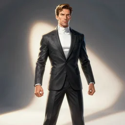 thomas shelby as a superhero marvel comics cover