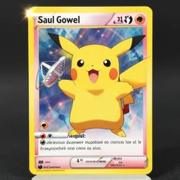 Saul Goodman as a pokemon card