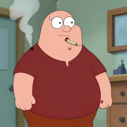 peter griffin smoking crack