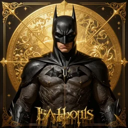 Portrait of Batman, in style of Dark Souls 3, insanely detailed and intricate, golden ratio, elegant, ornate, luxury, elite, ominous, haunting, matte painting, cinematic, cgsociety, James jean, Brian froud, ross tran, Laputa, vivid and vibrant