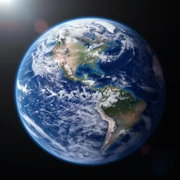 nasa satellite still of a flat disc shaped earth that is flat and shaped like a flat disc with mountains peaking out of the clouds, lens flares, 8 k