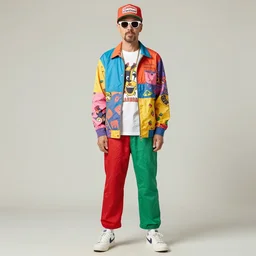 colorful walter white harajuku outfit