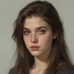 Masterpiece. Female face portrait. reddit.com/r/fantasy_art/top