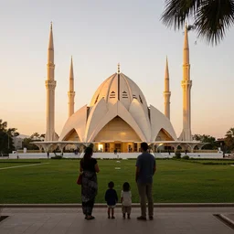islamic temple, sundown, park, by jessica rossier, ted nasmith and andreas rocha