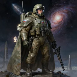 a soviet russian nuclear galactic supersoldier by mcbess, greg rutkowski