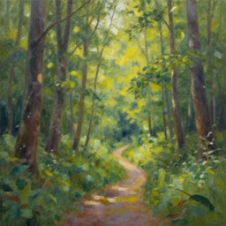 nature paintings but only art