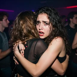 don't hug me i'm scared at a nightclub high def 8 k
