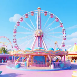 sza, amusement park, vaporwave, creative photo manipulation, creative photoshop, digital art