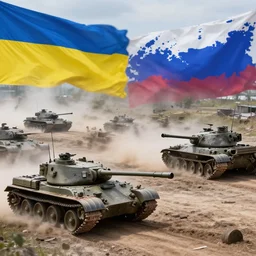 ukraine vs russia tank war battle