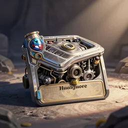 car engine concept, Hearthstone card, mobile game