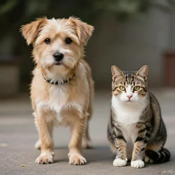 a dog - cat - hybrid, animal photography