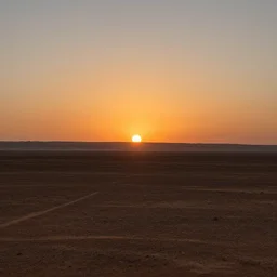 sunset on mars