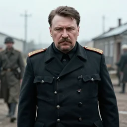 vladimir putin starring as josef stalin living in bolshevik nightmare, circa 1 9 4 2.