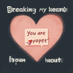 you are breaking my heart with your hope, digital art, artstation