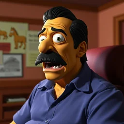 film still of!!!!!!! danny trejo!!!!!!! in ( ( ( ( ( ( the simpsons ) ) ) ) ) ) movie