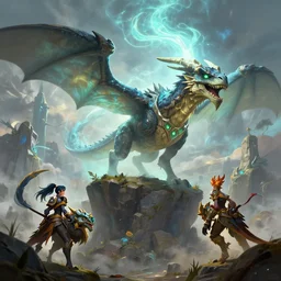 mount epic raptors screenshot world of warcraft mounts worldboss bioluminecant light concept sketch art and by feng zhu alena aenami artworks in 4 k beeple, by thomas kinkade heartstone overwatch blizzard 3 d rtx hdr