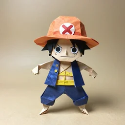 origami luffy
