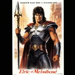 Elric of Melniboné movie poster (1983) by Boris Vallejo