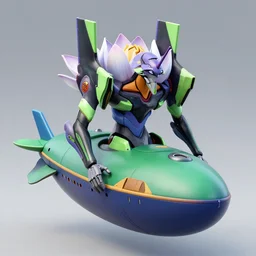 amphibious submarine mecha with waterlily elements, flower sepals forming helmet, evangelion, nymphaea, 8 k hd resolution, barbatos gundam, bandai box art, star wars, makoto kobayashi, frank gehry, raymond swanland