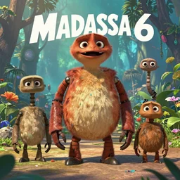 madagascar 6, the return of the otherworldly robots