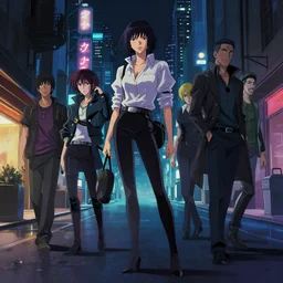cyberpunk street at night, low - level view, artstation, elegant, highly detailed, digital painting, concept art, smooth, sharp focus, illustration, art by don bluth and michel ocelot and makoto shinkai and tom whalen and atey ghailan and akihiko yoshida