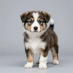 insanely cute puppy kitten hybrid, studio photo, realistic, 8 k