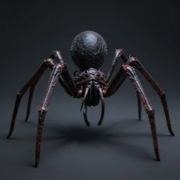 goth dark fractal spider giger, hyper detailed, digital art, trending in artstation, cinematic lighting, studio quality, smooth render, unreal engine 5 rendered, octane rendered, art style by klimt and nixeu and ian sprigger and wlop and krenz cushart.