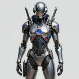 cyberpunk coral soldier, highly detailed, digital painting, trending on artstation, concept art, sharp focus, illustration, art by artgerm and greg rutkowski and magali villeneuve