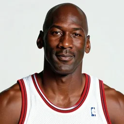 Michael Jordan, high detail, photography by Annie Leibovitz