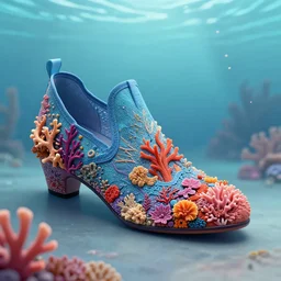 shoe design trending non behance inspired by coral reef