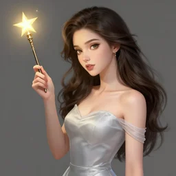 magic wand, elegant, beautiful, digital art, trending on artstation, highly detailed, illustration, concept art, masterpiece