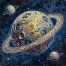 planet automata, intricate oil painting by greg rutkowski, trending on artstation