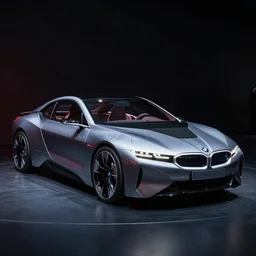 a photo of a bmw concept car, cinematic