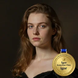 a badge awarded to the best person called igor