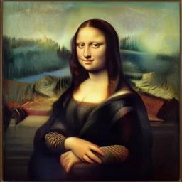 ( ( ( ( ( ( ( ( ( ( ( ( ( ( ( mona lisa ) ) ) ) ) ) ) ) ) ) ) ) ) ) ), oil painting by van gogh!!, post - impressionism