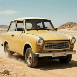 trabant in mad max fury road, scene from the film