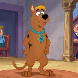 Donald trump in Scooby-Doo, Where Are You? (1969) cartoon animation, screen capture from episode 10