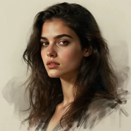 ! dream sketch of a very beautiful woman, highly detailed, cinematic, dramatic lighting, 4 k