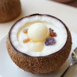 coconut delight dessert, tasty
