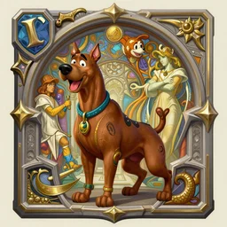 fred from scooby - doo ( 1 9 6 9 ), d & d, fantasy, intricate, elegant, highly detailed, digital painting, artstation, concept art, matte, sharp focus, illustration, hearthstone, art by artgerm and greg rutkowski and alphonse mucha